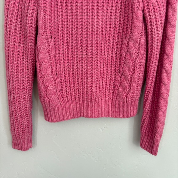 Sundance Knit Cardigan Women Size Small Pink Chunky Long Sleeve - Picture 11 of 11